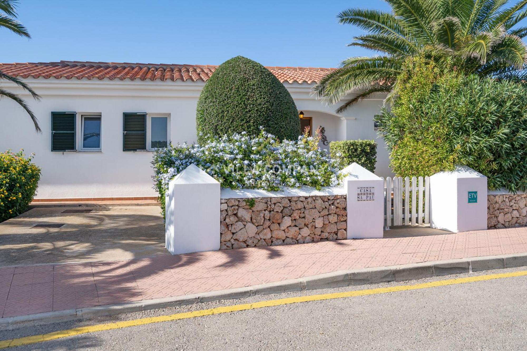 Villa Sa Pau Es Mercadal Eksteriør bilde